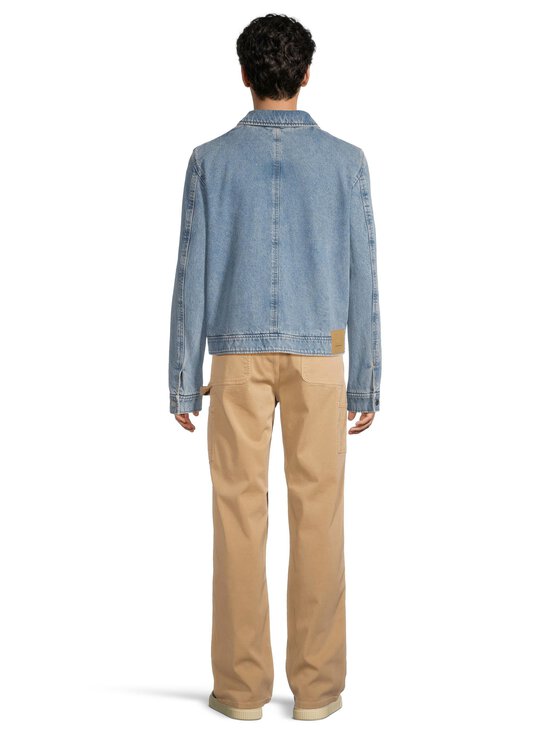 Ami - Contrasted Ami De Coeur Zipped -farkkutakki - BLEU USED | Stockmann - photo 3