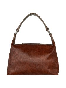 Samsoe Samsoe - Salylo Mini -nahkalaukku - CLR000332 DARK BROWN | Stockmann