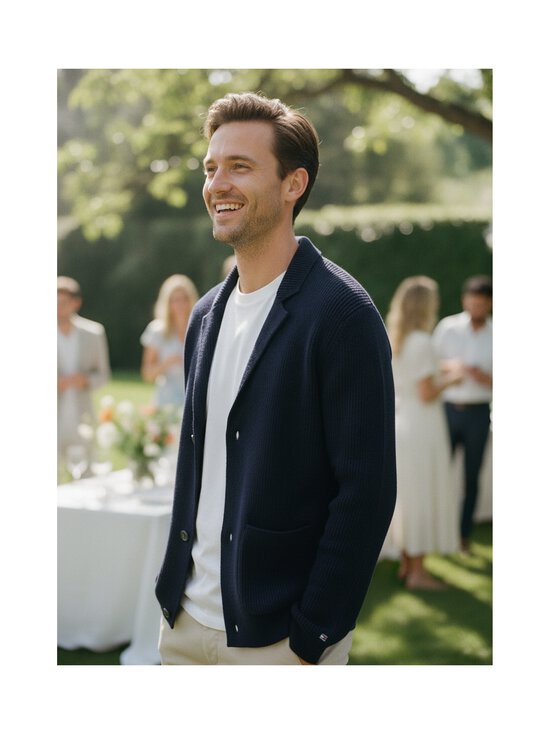 Tommy Hilfiger - Kardigan Ny - DW5 NAVY BLUE | Stockmann - photo 6
