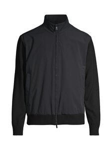 Paul & Shark - Men'S Knitted Wool Zipped -takki - BLACK Paul & Shark - Men'S Knitted Wool Zipped -takki - BLACK | Stockmann