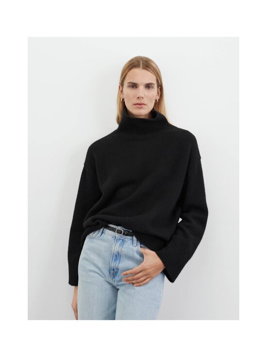 Soft Goat - Boyfriend Turtleneck -kashmirneule - BLACK - photo 2 Soft Goat - Boyfriend Turtleneck -kashmirneule - BLACK | Stockmann - photo 2