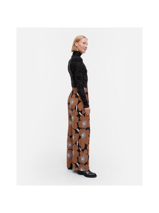 Marimekko - Püksid Oanet Unikko - 891 BROWN, BLACK, GREY | Stockmann - photo 4