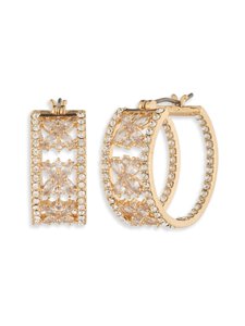 Marchesa - Hoop-korvakorut - GLD/CRY | Stockmann
