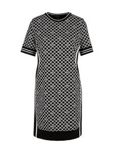 Marc Cain - Neulemekko - 910 BLACK WHITE | Stockmann