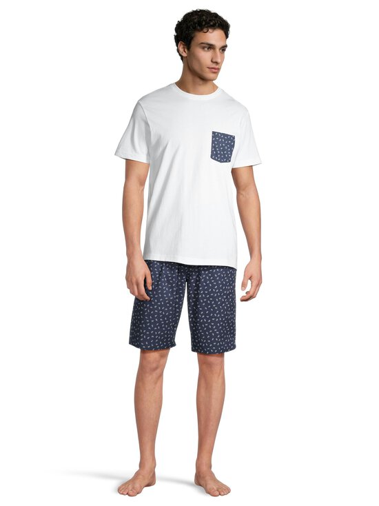 Cap Horn loungewear - Mateo-pyjama 2-osainen - WHITE/NAVY PAISLEY | Stockmann - photo 4