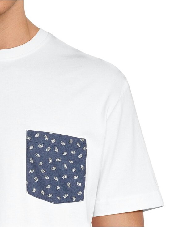 Cap Horn loungewear - Mateo-pyjama 2-osainen - WHITE/NAVY PAISLEY | Stockmann - photo 6