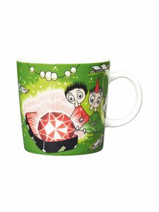 Moomin Arabia - Tutsik ja Lipsik kruus 0,3 l - VIHREÄ | Stockmann