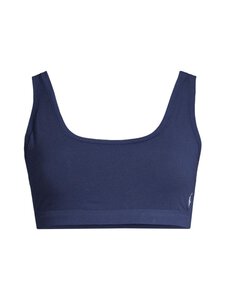 Polo Ralph Lauren - Club Cotton bralette -rintaliivit - 815 NAVY | Stockmann