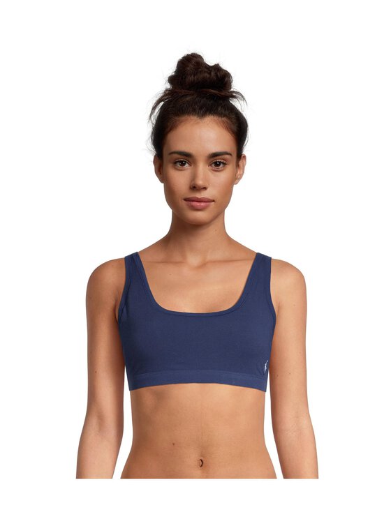 Polo Ralph Lauren - Club Cotton bralette -rintaliivit - 815 NAVY | Stockmann - photo 2