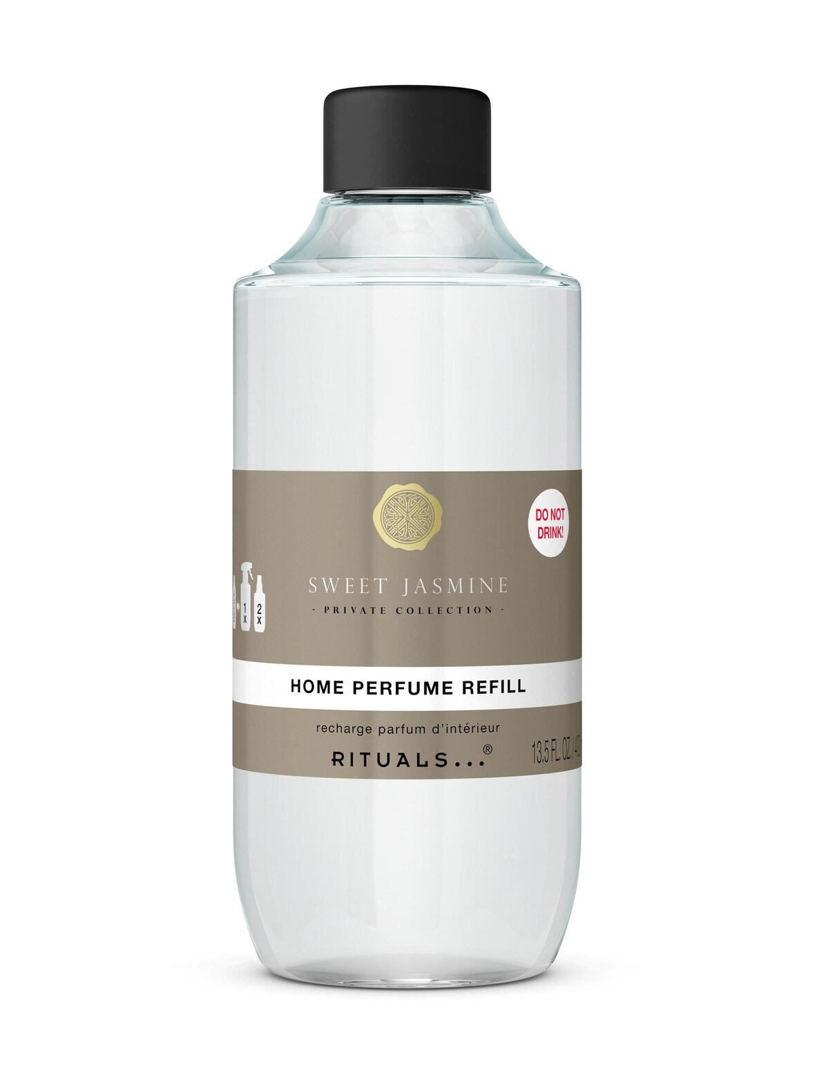 Sweet jasmine home perfume refill -huonetuoksu, täyttöpakkaus
