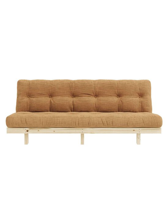 Karup - Lean-futonsohva Corduroy-kangas fudge brown / mänty L 200 cm - BEIGE | Stockmann - photo 3