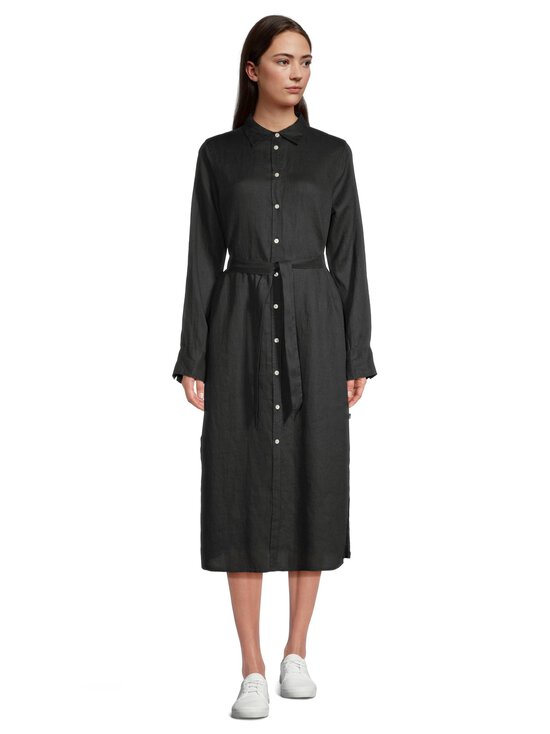 Lexington - Long Linen lina kleita - 700 BLACK - photo 2 Lexington - Long Linen lina kleita - 700 BLACK | Stockmann - photo 2