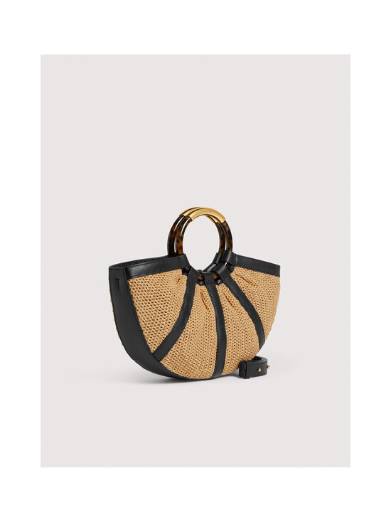 Coccinelle - Õlekott Shell Straw - 846 NATURAL/NOIR | Stockmann - photo 2