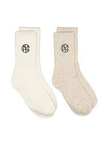 MSCH Copenhagen - MSCHSporty Icon -sukat 2-pack - WHITE LGM | Stockmann