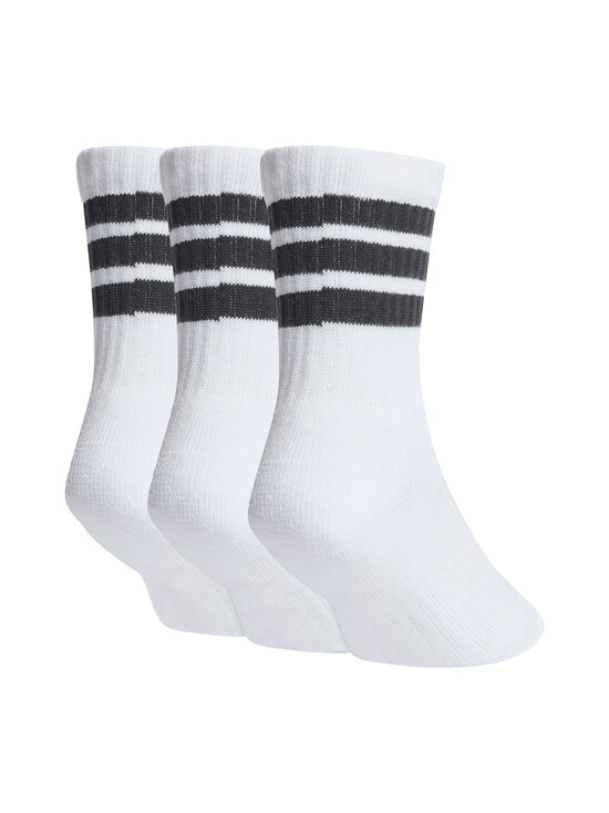 adidas Sportswear - 3 Stripes Crew zeķes 3-pāri - JZ0531 WHITE/BLACK/BLACK | Stockmann - photo 2