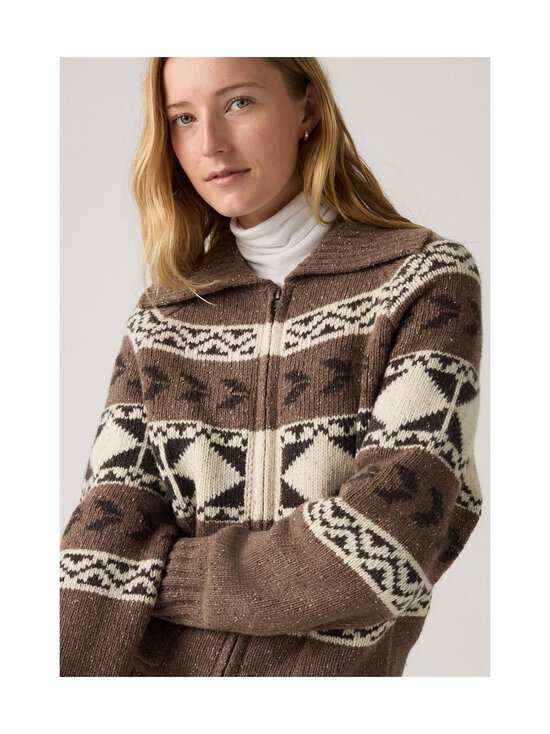 Levi's - Waverly Fairisle Zip -neuletakki - 243 BLAIR PLACED GEO | Stockmann - photo 3