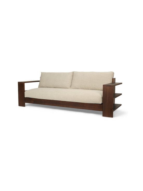 Ferm Living - Edre Classic Linen -sohva - DARK STAINED/NATURAL - photo 2 Ferm Living - Edre Classic Linen -sohva - DARK STAINED/NATURAL | Stockmann - photo 2