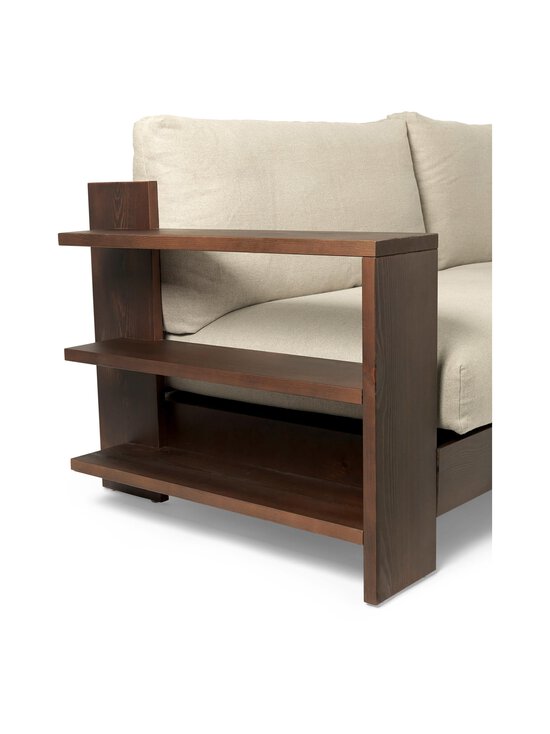 Ferm Living - Edre Classic Linen -sohva - DARK STAINED/NATURAL - photo 3 Ferm Living - Edre Classic Linen -sohva - DARK STAINED/NATURAL | Stockmann - photo 3
