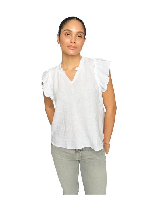 MOS MOSH - MMTea-pellavapusero - 101 WHITE | Stockmann - photo 1