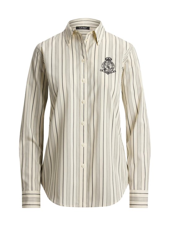 Lauren Ralph Lauren - Woven Sport -paita - CREAM/BLACK | Stockmann - photo 1
