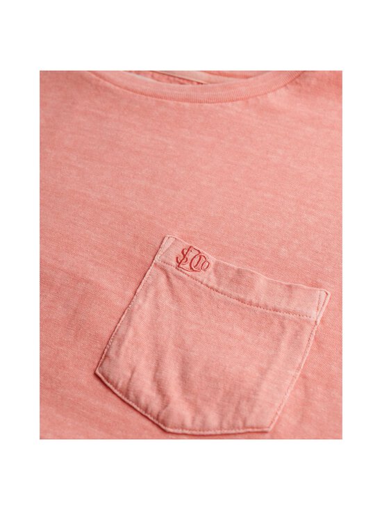 Superdry - Cotton Classic Linen t-paita - K3W COASTAL CORAL | Stockmann - photo 2