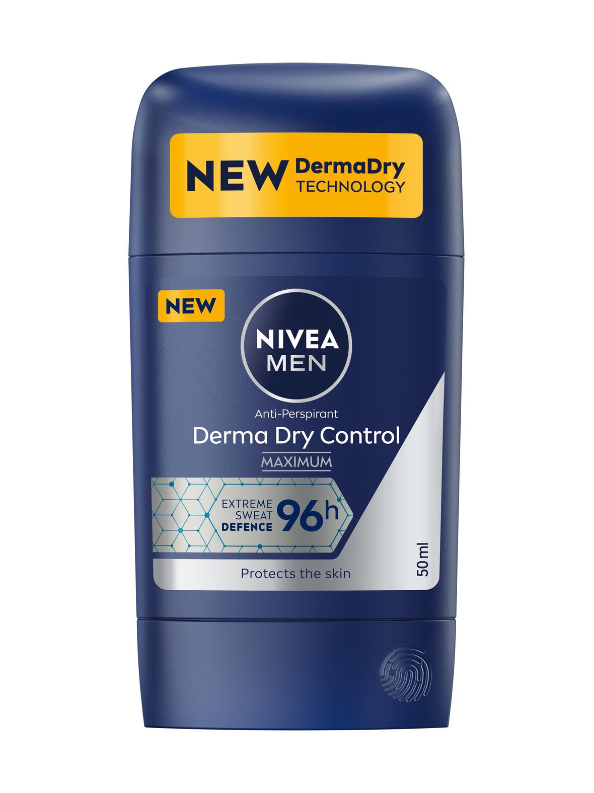 NIVEA MEN Derma dry control maximum stick -antiperspirantti, 50ml