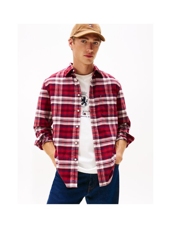Tommy Hilfiger - Triiksärk Hero Flannel Tartn - 0QJ REGATTA RED / CHECK | Stockmann - photo 2