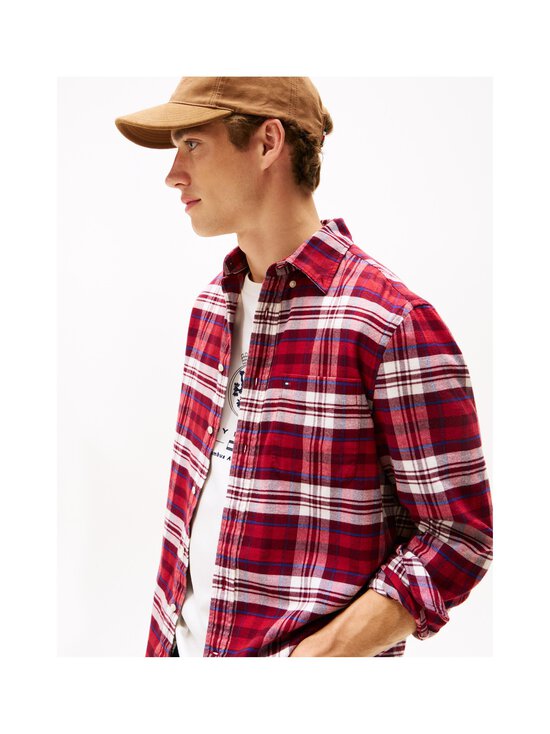 Tommy Hilfiger - Triiksärk Hero Flannel Tartn - 0QJ REGATTA RED / CHECK | Stockmann - photo 5
