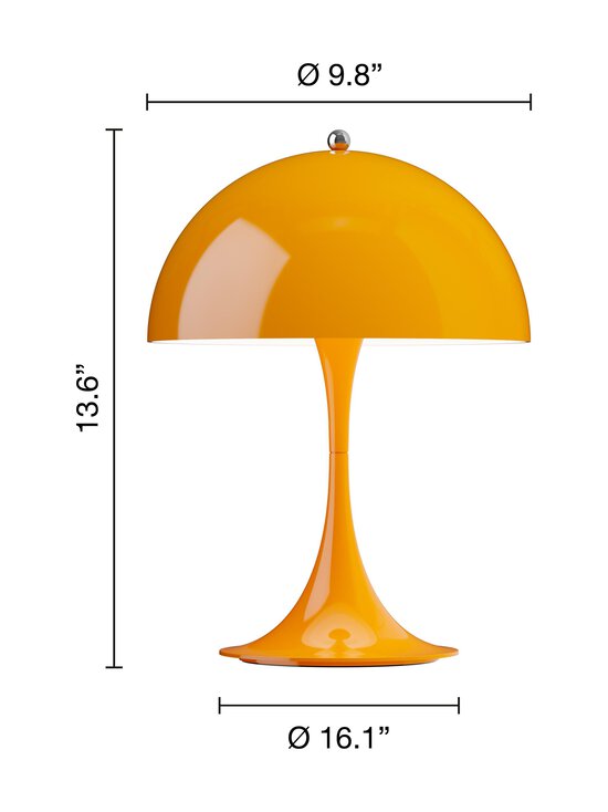 Louis Poulsen - Panthella 250 Portable Opaque -kannettava pöytävalaisin - OPAQUE ORANGE - photo 2 Louis Poulsen - Panthella 250 Portable Opaque -kannettava pöytävalaisin - OPAQUE ORANGE | Stockmann - photo 2