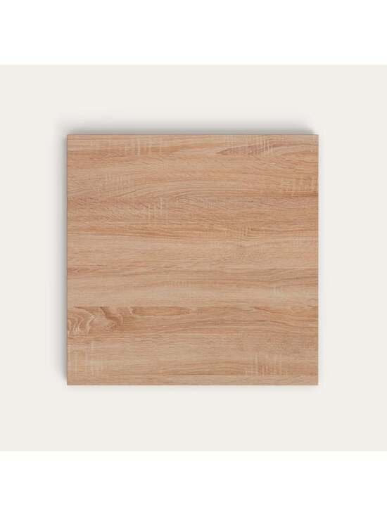 Kave Home - Esilda-baaripöytä tammi/musta 60 x 60 cm - MULTICO | Stockmann - photo 2
