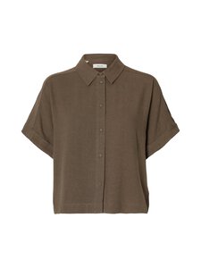 Selected - SlfViva Cropped Sun -paita - CHOCOLATE CHIP | Stockmann