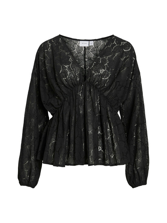 Vila - ViSeba mežģīņu blūze - BLACK | Stockmann - photo 1
