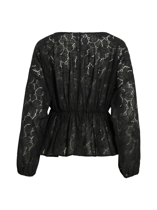 Vila - ViSeba mežģīņu blūze - BLACK | Stockmann - photo 2