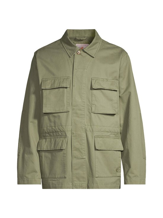 Baracuta - Cotton Twill Field Shacket -kenttätakki - 6014 LICHEN GREEN | Stockmann - photo 1