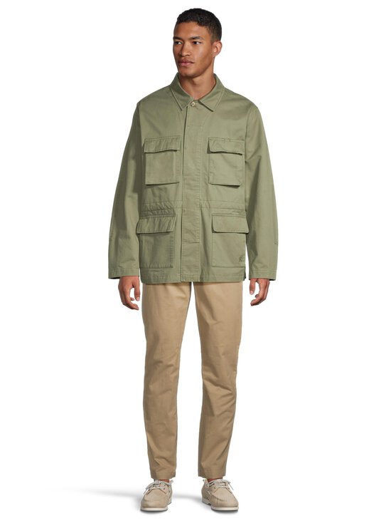 Baracuta - Cotton Twill Field Shacket -kenttätakki - 6014 LICHEN GREEN | Stockmann - photo 2