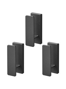 Yamazaki - Tower-seinäkoukut 3 kpl - BLACK | Stockmann
