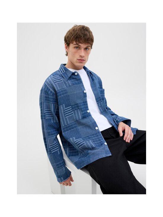 Jack & Jones - JprBluJerry Patcwork krekls ar apkakli - BLUE DENIM | Stockmann - photo 8