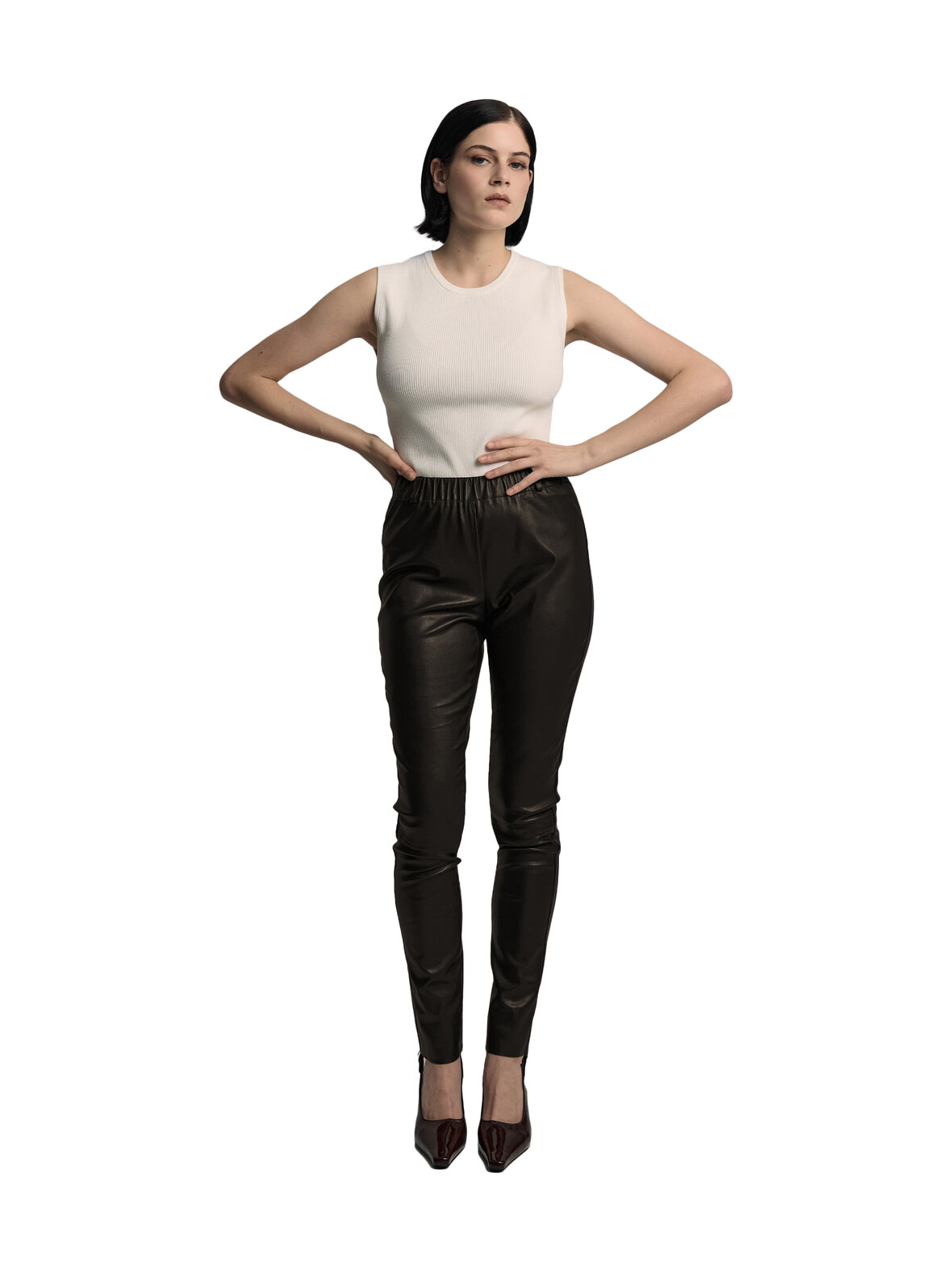 Rafika 2 -nahkahousut