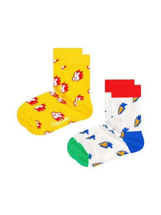 Bunny & Carrot Socks 2 pieces