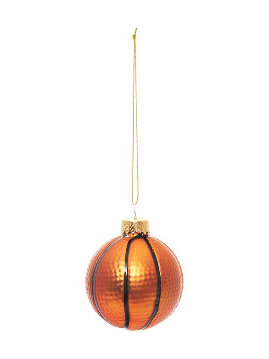 Casa Stockmann - Glass Basketball -joulukoriste - BROWN | Stockmann - photo 1