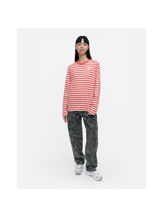 Marimekko - Tasaraita Unikko Kioski -trikoopaita - 896 RED, OFF WHITE - photo 5 Marimekko - Tasaraita Unikko Kioski -trikoopaita - 896 RED, OFF WHITE | Stockmann - photo 5