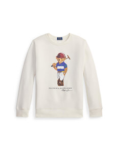 Polo Ralph Lauren - Bear-collegepaita - CR25 BEAR DECKWASH WHITE | Stockmann