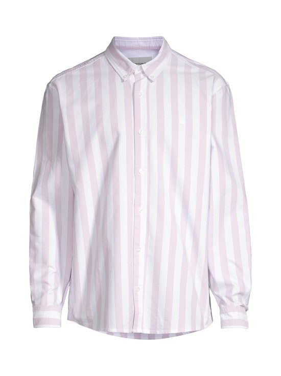 Carhartt WIP - Dillion Oxford Loose Fit -kauluspaita - 2SNXX DILLION STRIPE HORTENSIA / WHITE - photo 1 Carhartt WIP - Dillion Oxford Loose Fit -kauluspaita - 2SNXX DILLION STRIPE HORTENSIA / WHITE | Stockmann - photo 1