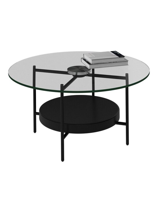 BoConcept - Madrid-sohvapöytä metalli/kirkas lasi ⌀ 80 cm - BEIGE | Stockmann - photo 2