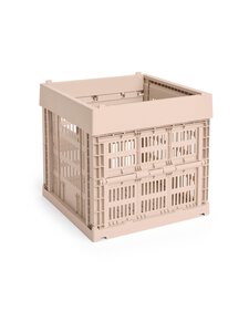 HAY - Colour Crate Cube -säilytyslaatikko 29,5 x 29,5 x 28,5 cm - POWDER HAY - Colour Crate Cube -säilytyslaatikko 29,5 x 29,5 x 28,5 cm - POWDER | Stockmann