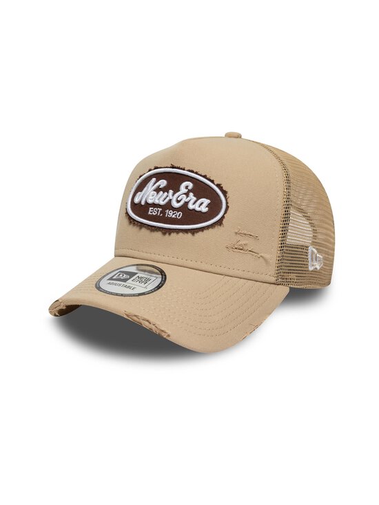 New Era - Oval Canvas Distress Trucker -lippalakki - CAM | Stockmann - photo 3