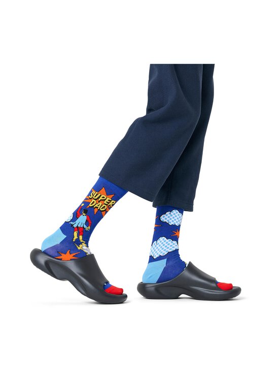 Happy Socks - Flying Super Dad -sukat - 6300 BLUE - photo 2 Happy Socks - Flying Super Dad -sukat - 6300 BLUE | Stockmann - photo 2