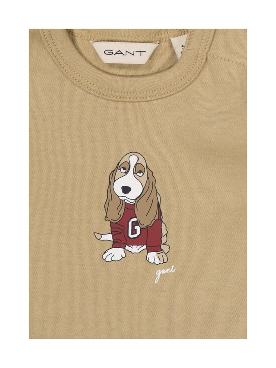 GANT - Dog Print bodijs un trikotāžas cepurīte - 248 DARK KHAKI | Stockmann - photo 3