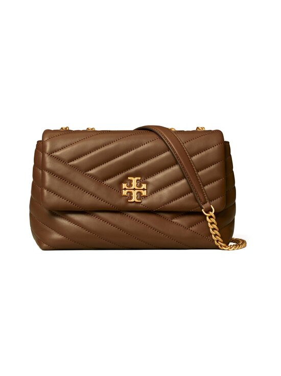 Kira Chevron Small Convertible Shoulder -nahkalaukku
