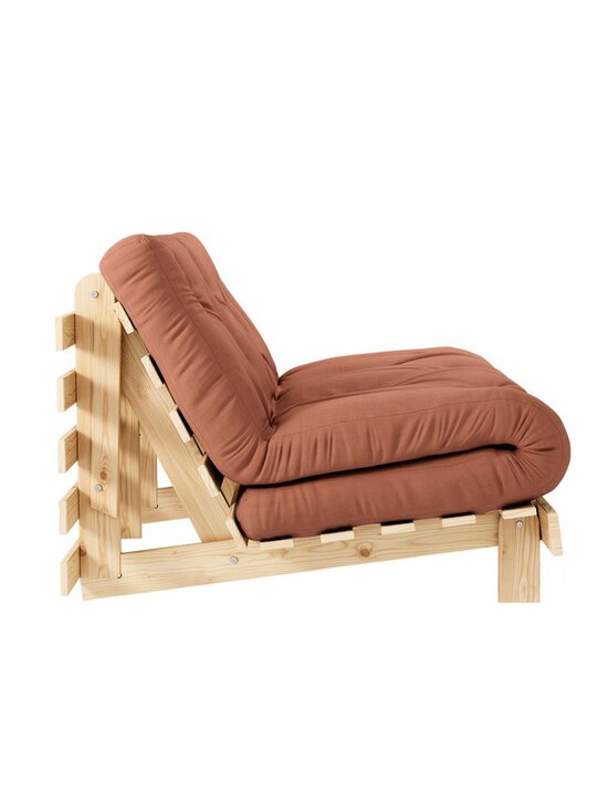 Karup - Roots-futonsohva clay brown / mänty L 140 cm - BROWN | Stockmann - photo 3